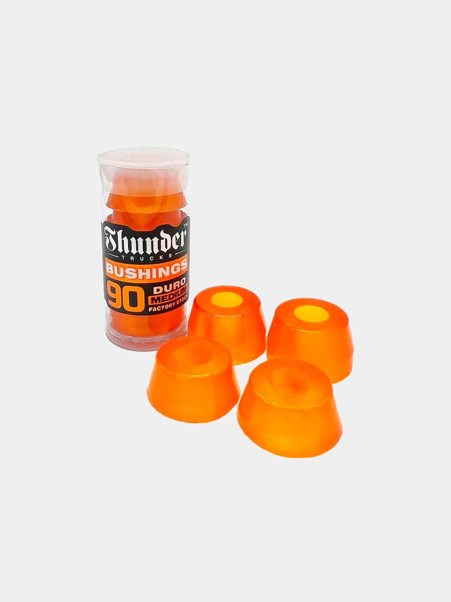 Thunder Prem 90DU Medium Bushings - Orange - Empire Skate NZ