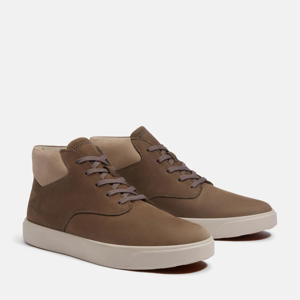 Timberland Mens Emerson Street Mid - Dark Brown Nubuck