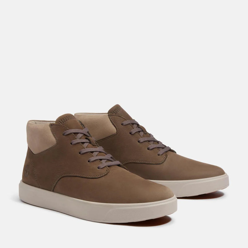 Timberland Mens Emerson Street Mid - Dark Brown Nubuck