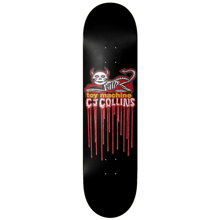 Toy Machine 8.25" Collins Devil Cat Deck