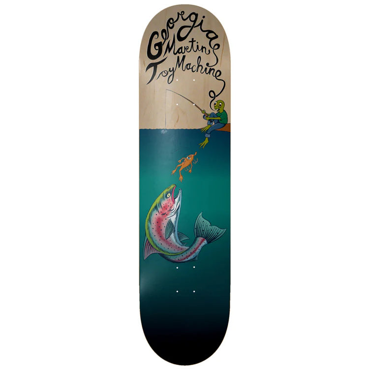 TOY MACHINE MARTIN FISHING 8.25" DECK