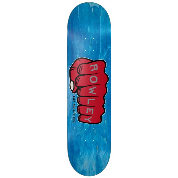 TOY MACHINE DECK GEOFF ROWLEY FIST 8.5 ASSORTED