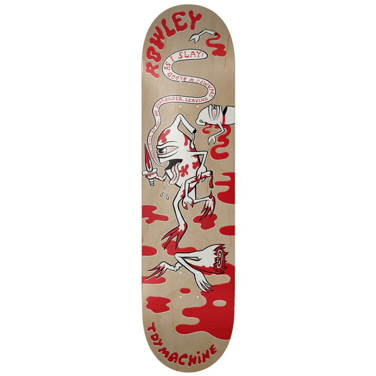 TOY MACHINE ROWLEY SLAYER 8.50" DECK