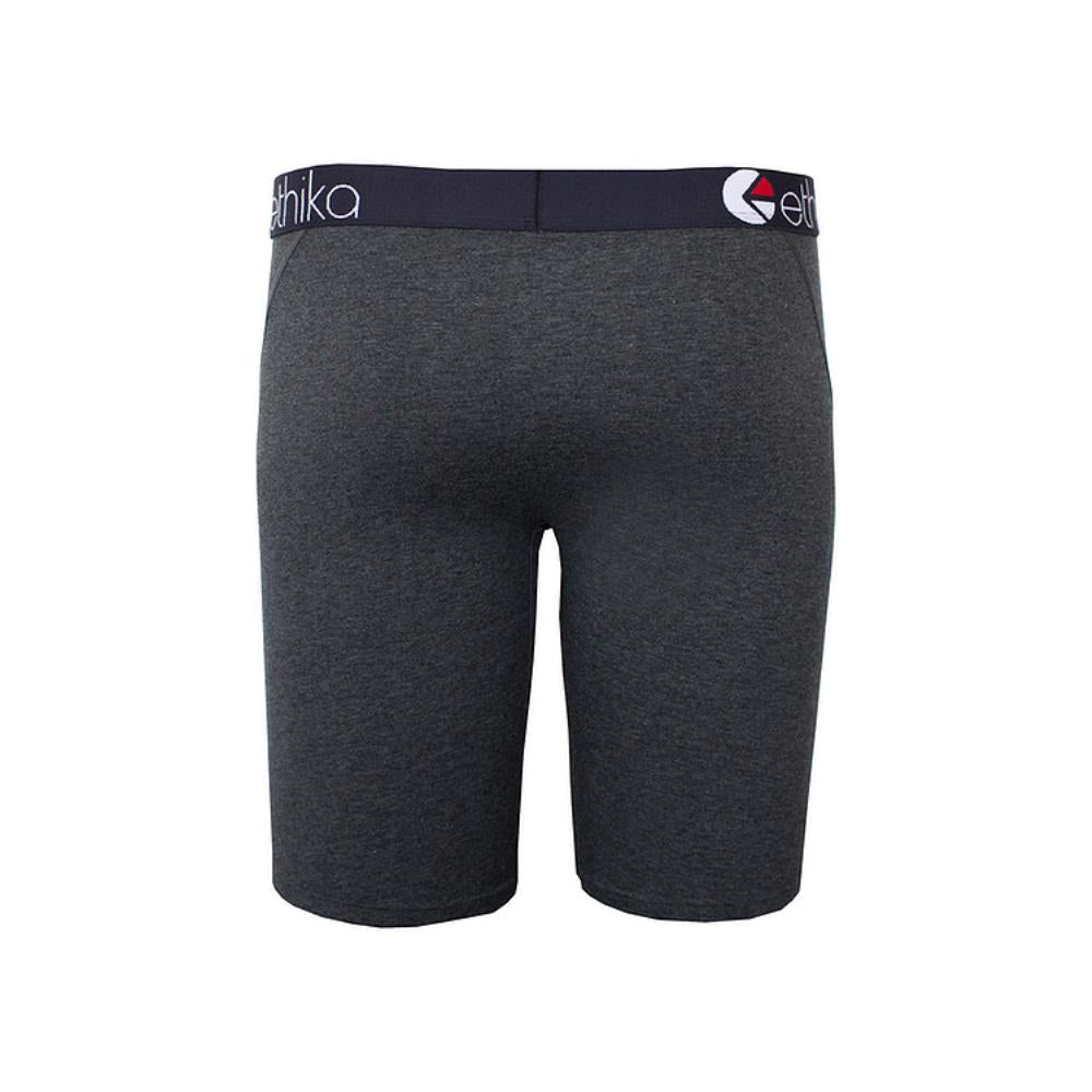 Ethika Boys Black Heather Grey Staple