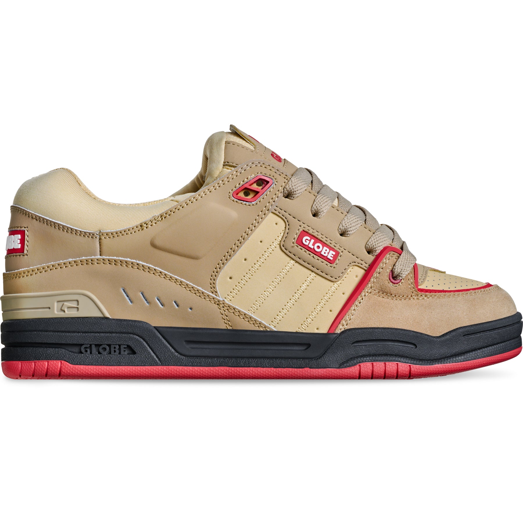 Globe Fusion - Khaki / Red
