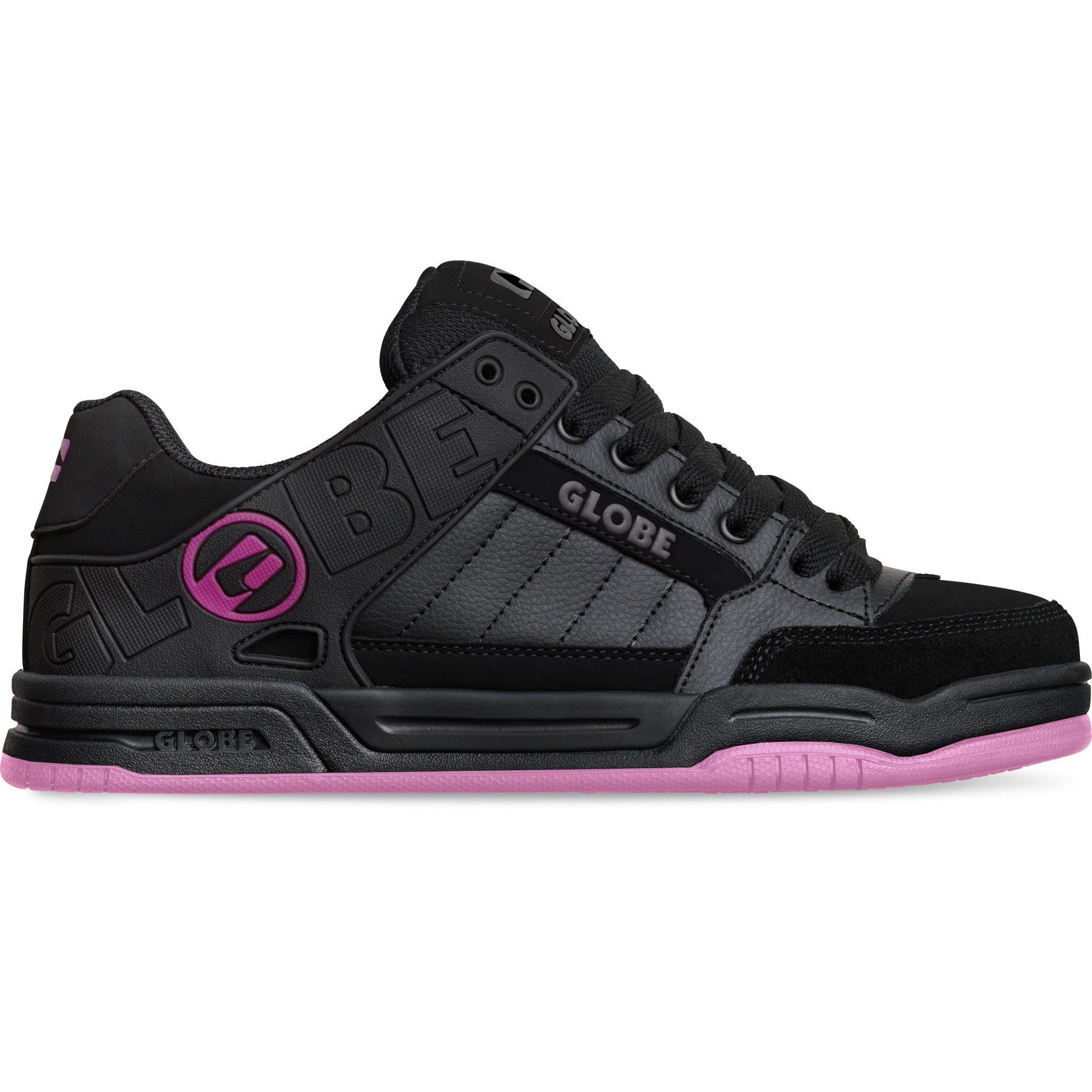 Globe Tilt - Black / Black / Pink