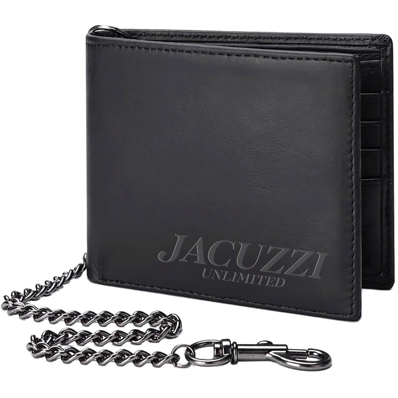 Jacuzzi PU Leather Chain Wallet