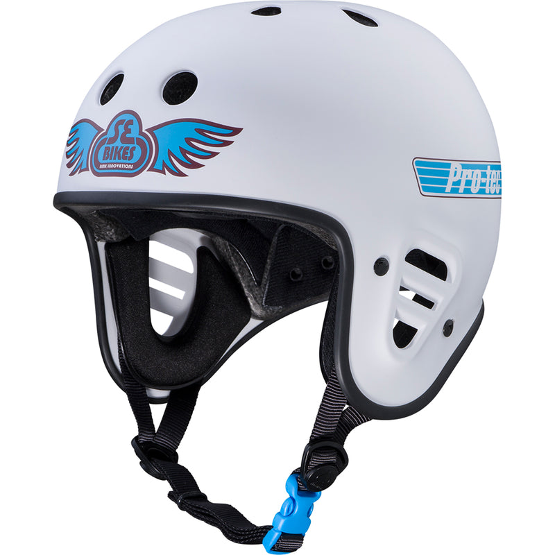 Protec Full Cut Skate Cert Helmet - SE Bikes White