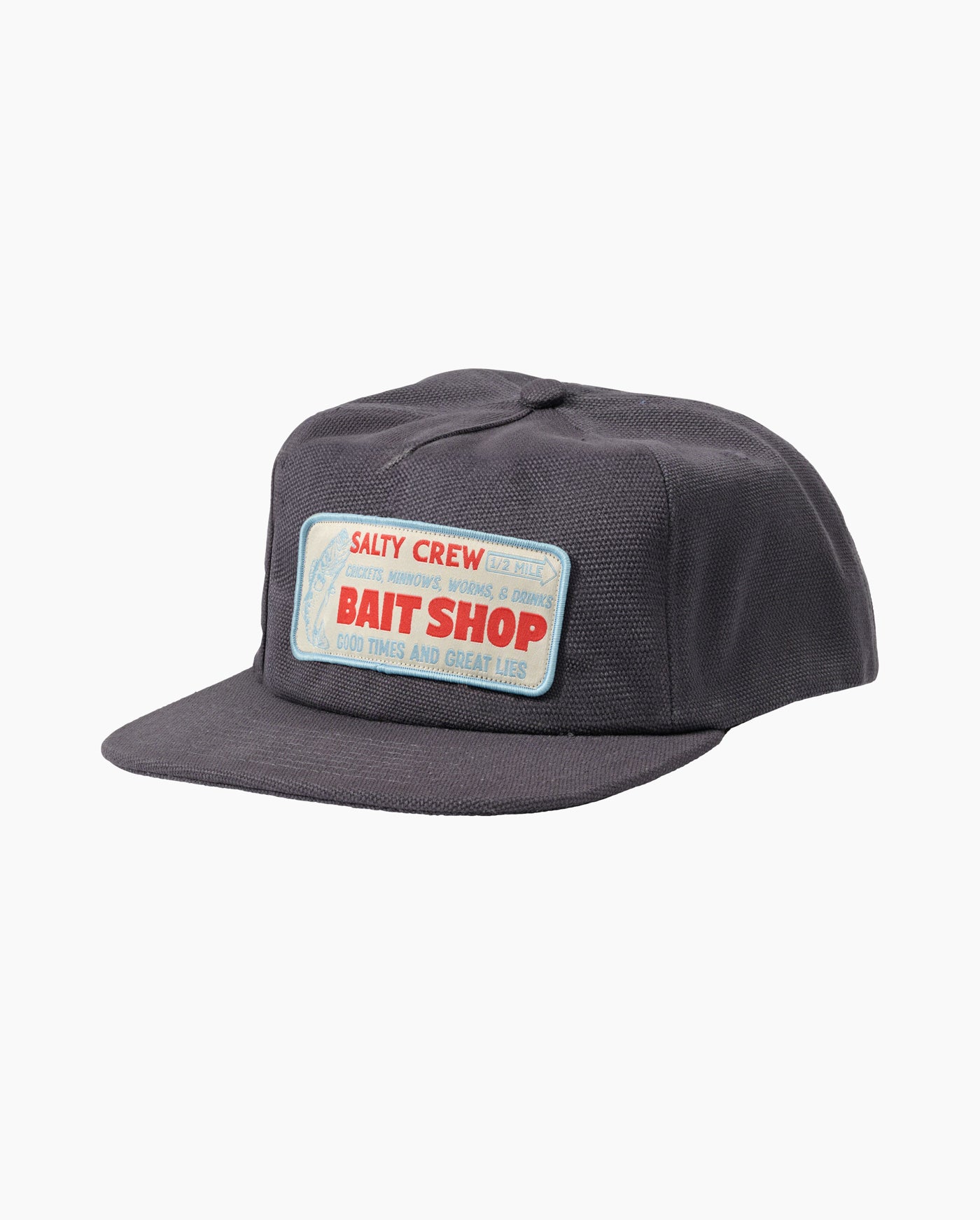 Salty Crew Bait Shop 5 Panel Hat