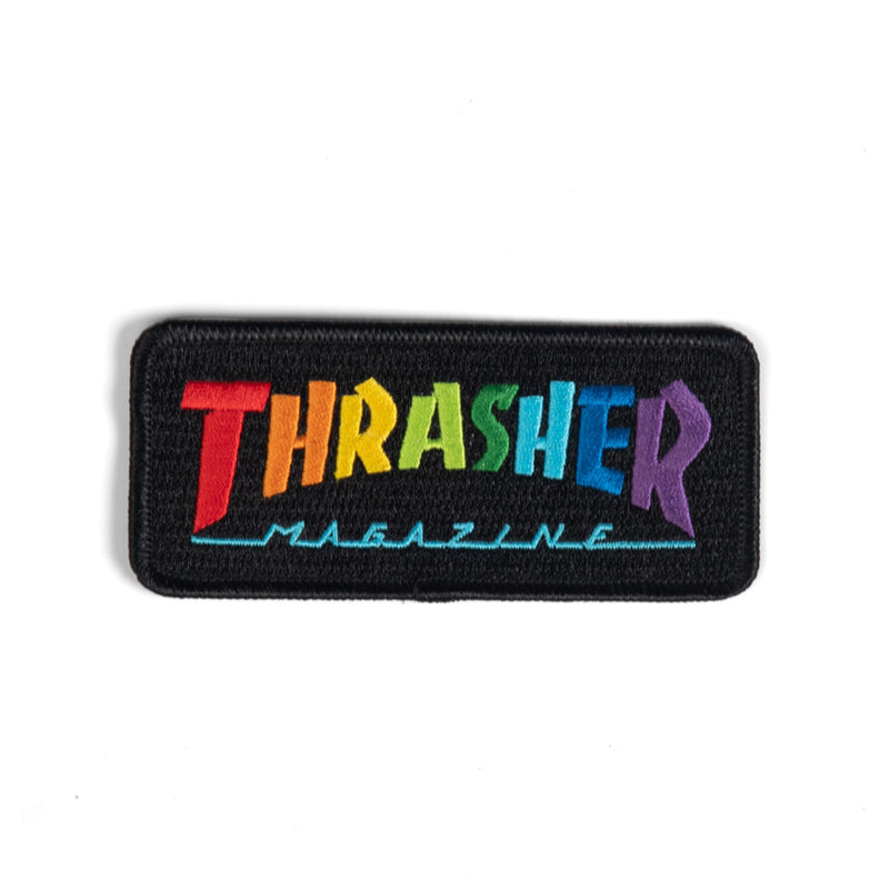 Thrasher Rainbow Magazine Patch