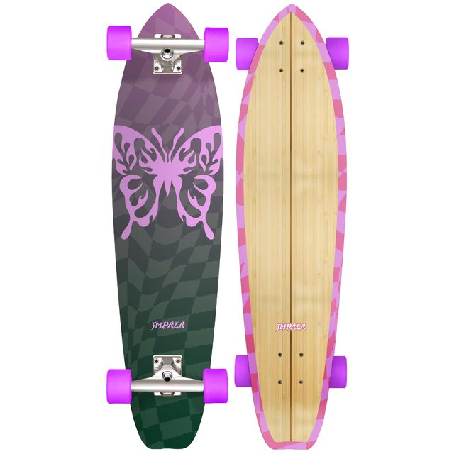Impala Zeina 34" Longboard - Bamboo / Y2k