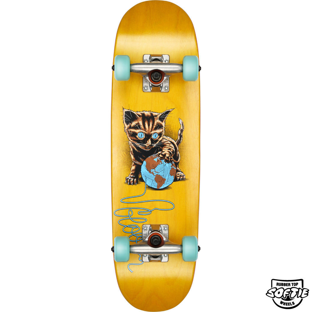 Globe Kids Softie 83 Micro 7.125" Complete Skateboard - Unravelled