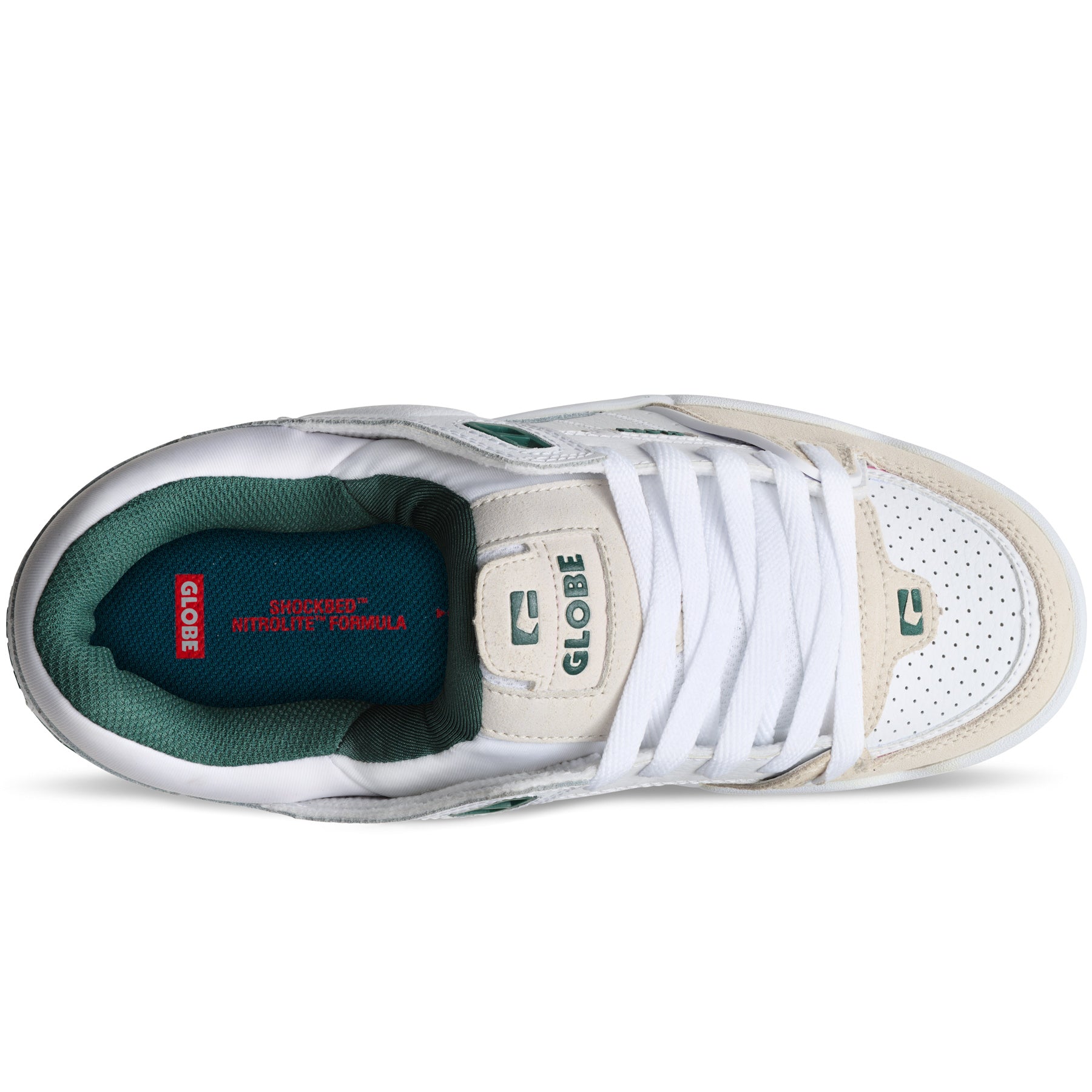 Globe Fusion - White / Green