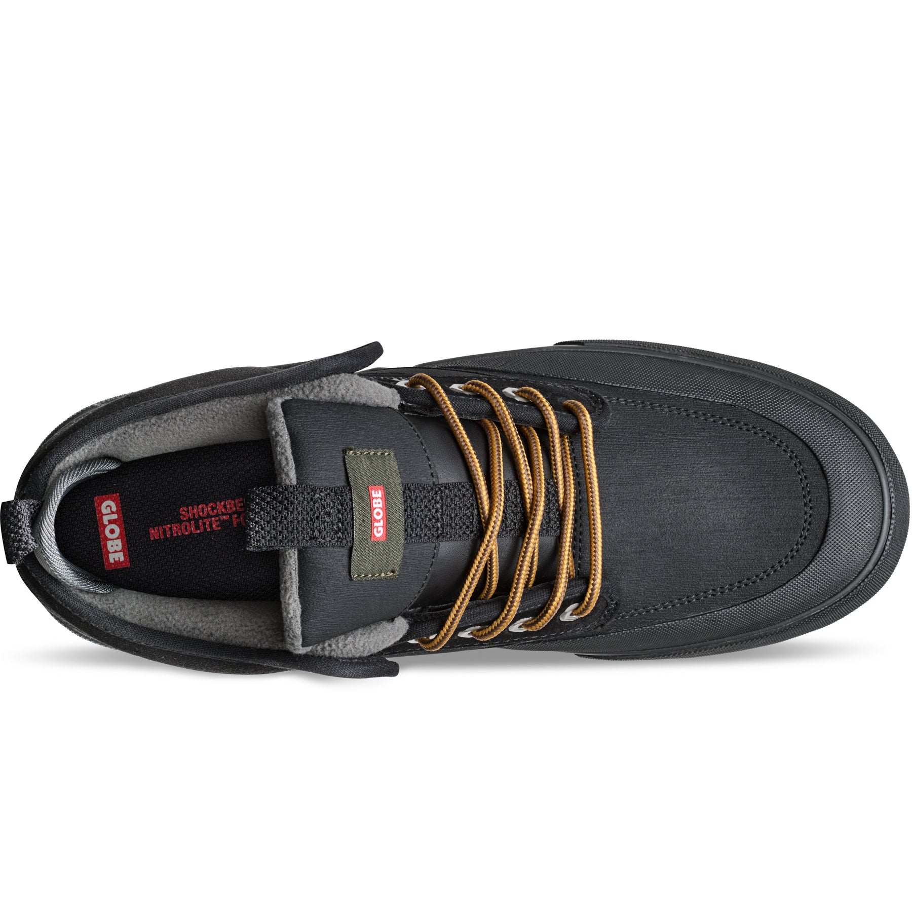 Globe Motley Mid - Black / Gunmetal / Trek