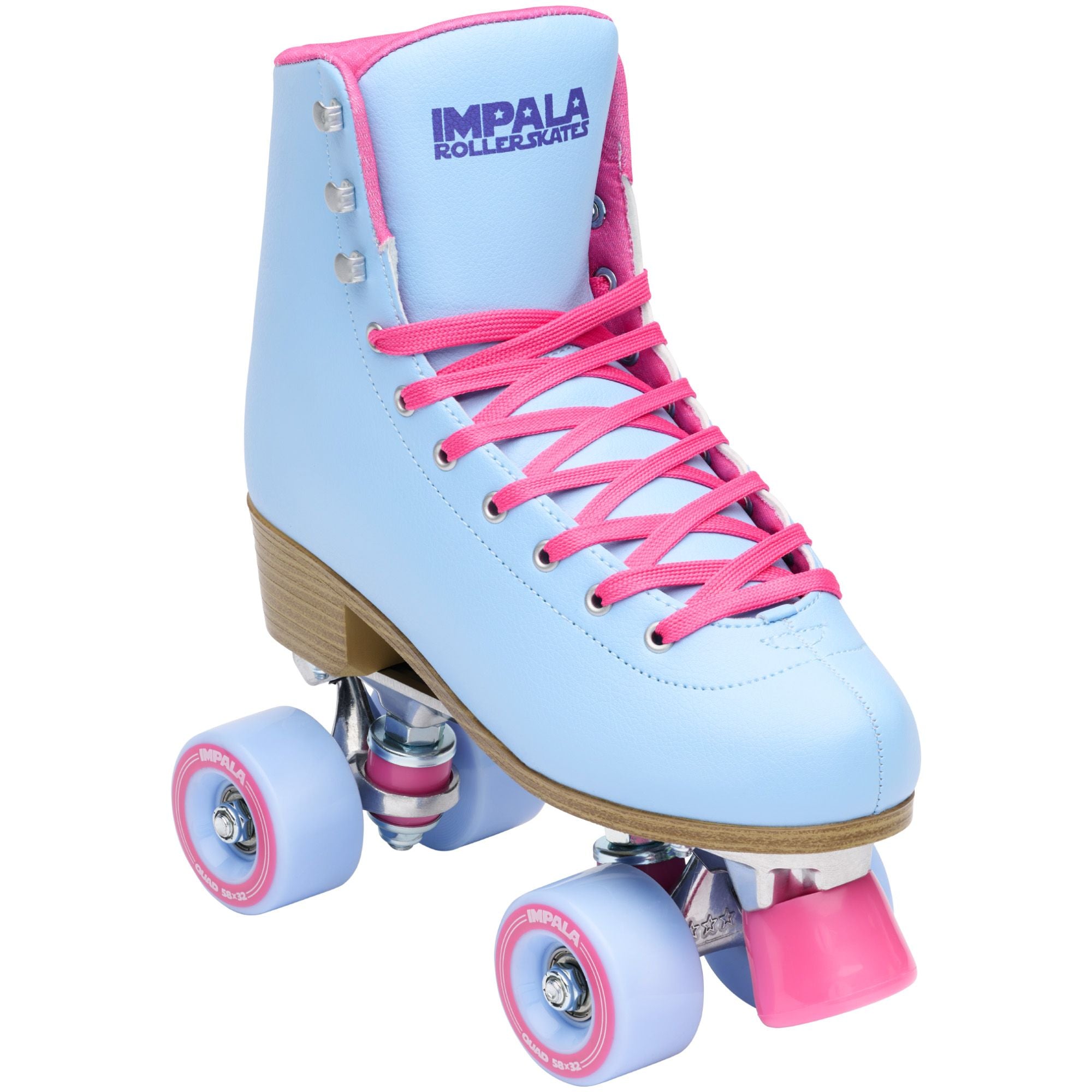 Impala Womens Rollerskates Blue Raspberry