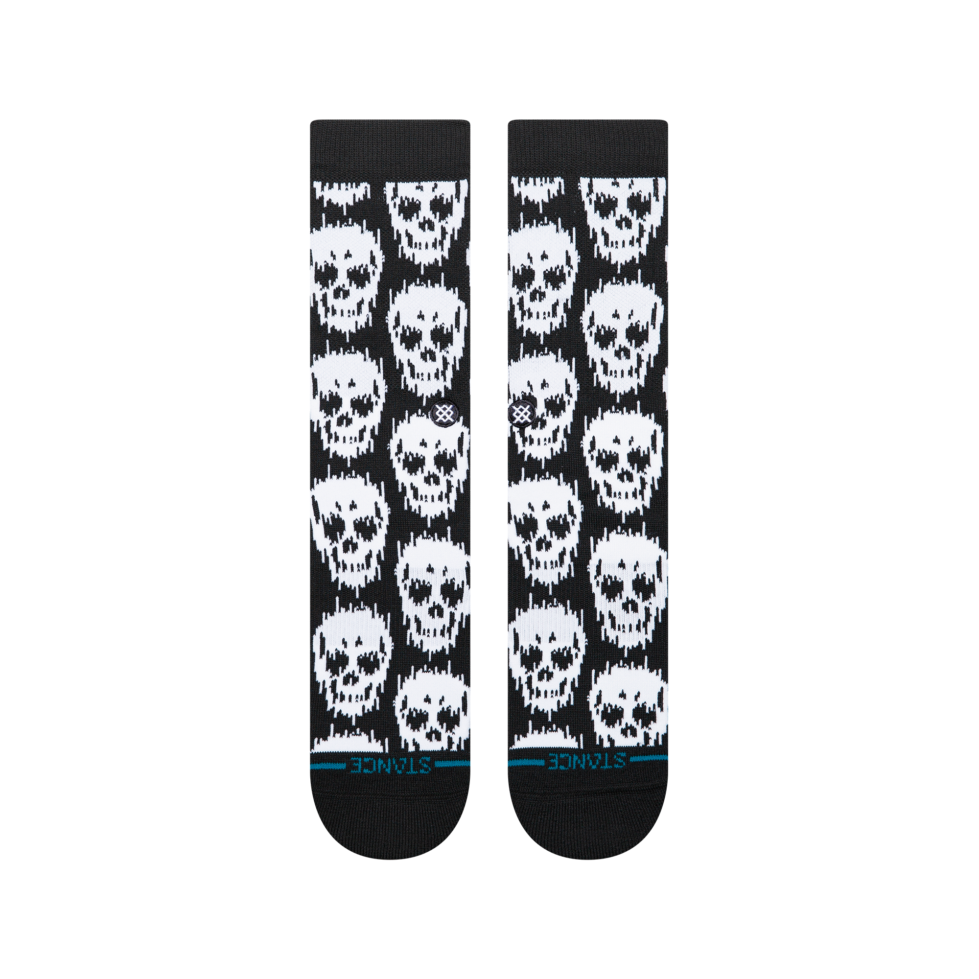 Stance Static Skull Crew Socks