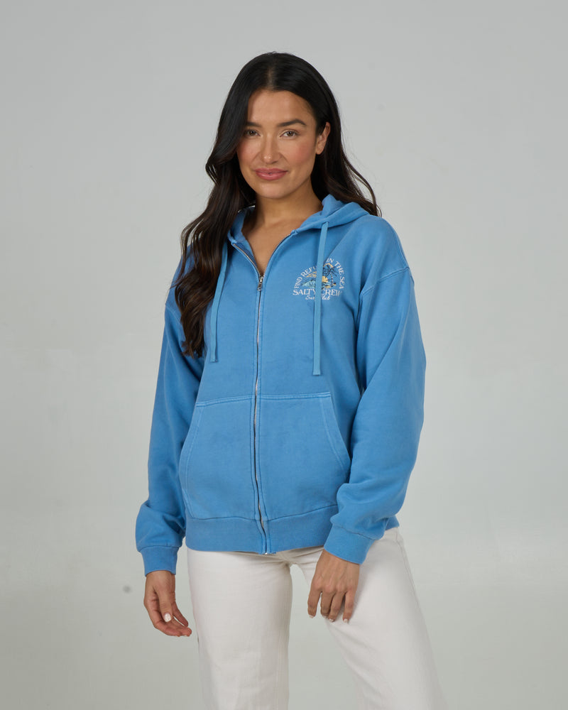 Salty Crew Surf Club Womens Zip Hoody