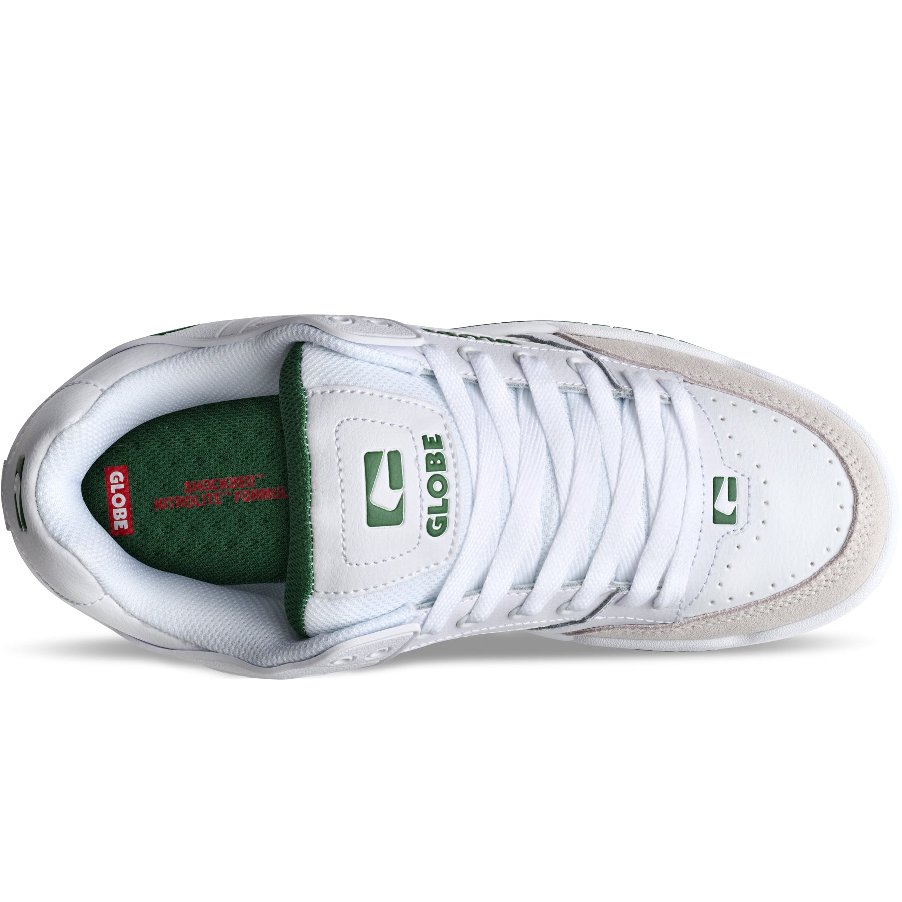 Globe Tilt - White / Green