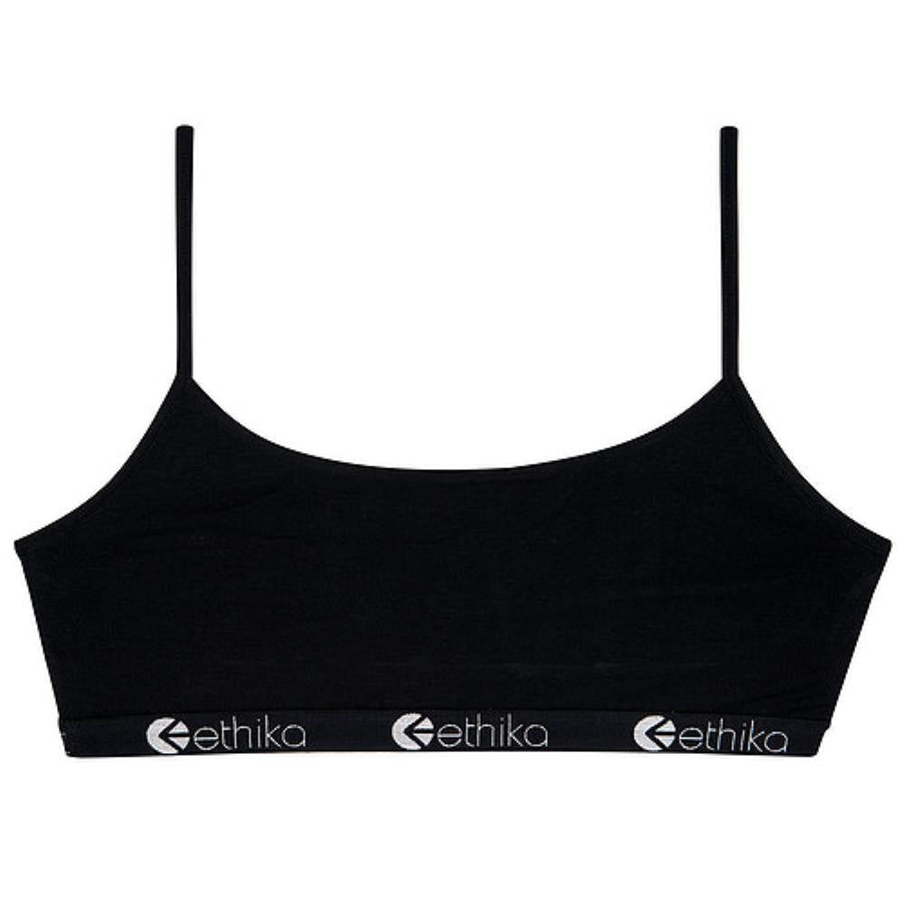 Ethika Womens Midnight Black Pullover Bra