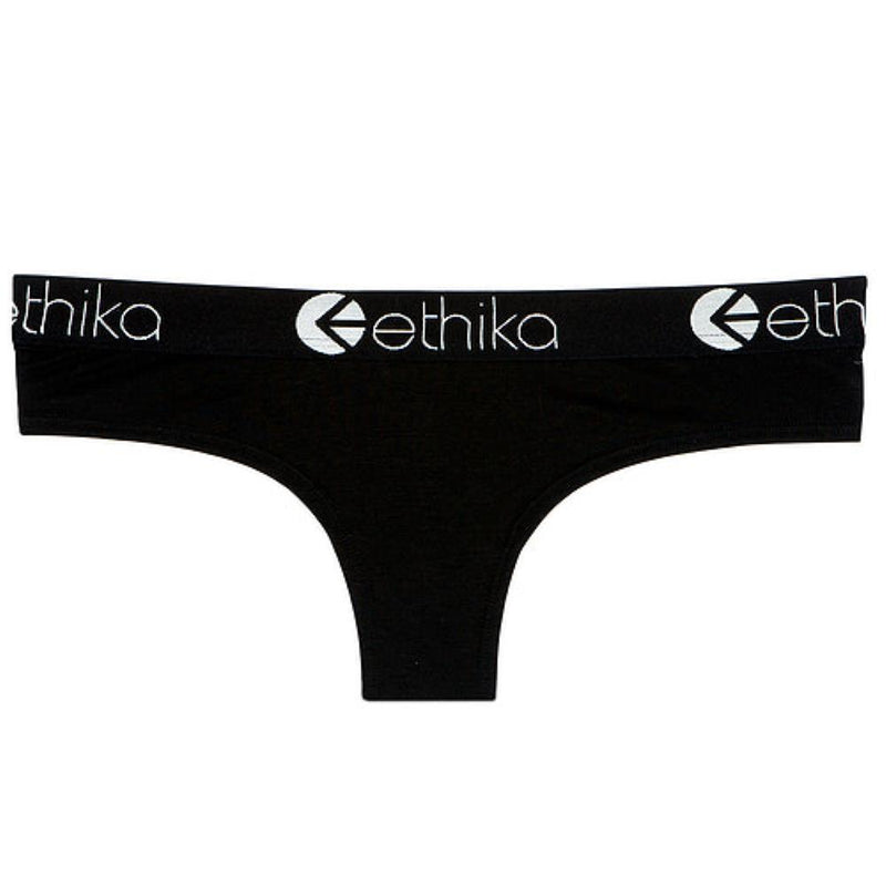 Ethika Womens Midnight Black Cheeky