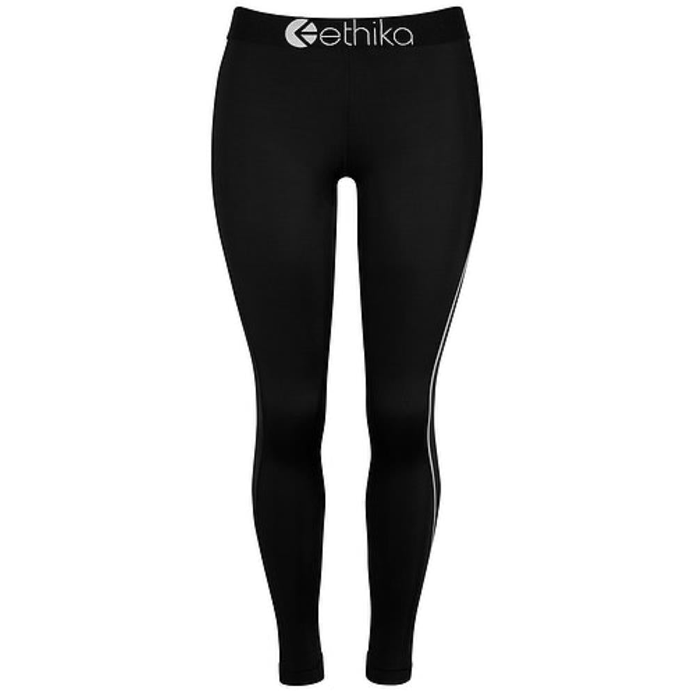 Ethika Womens Subzero Black Full Tights