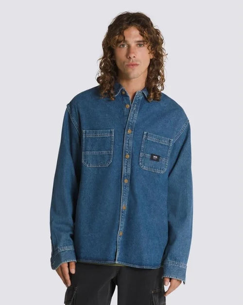 Vans Stevens Denim Long Sleeve Woven Shirt