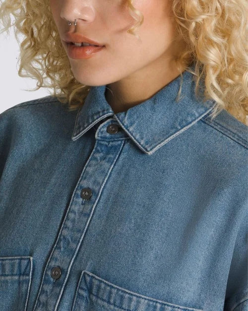 Vans Antica Denim Long Sleeve Shirt