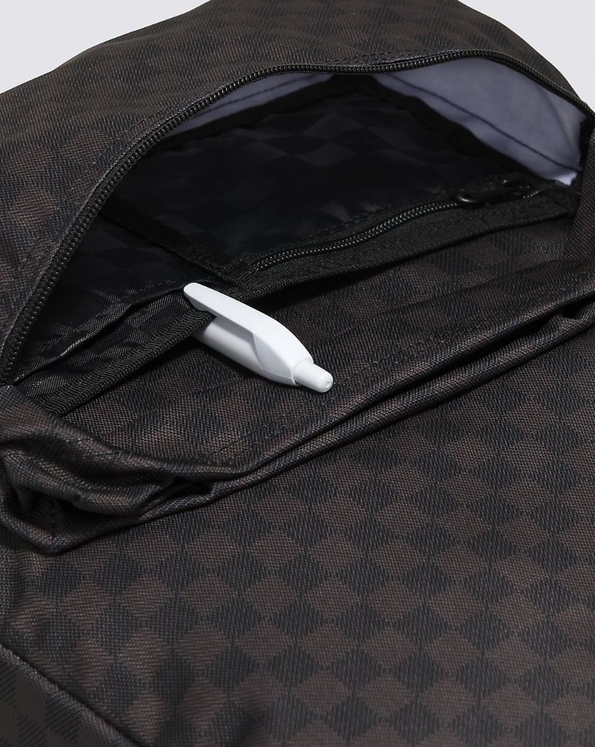 Vans Old Skool Check Backpack - Black/Charcoal